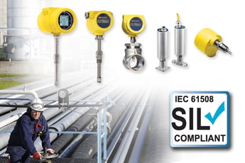 Fluid Components International SIL compliant thermal flow meters