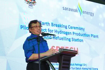 Sarawak Energy pilots hydrogen plant and refuelling station
