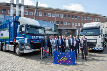 First hydrogen-powered rubbish trucks