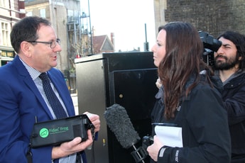 Air Monitors technology supports air quality news stories