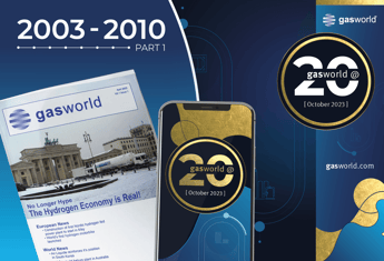 Celebrating 20 years of gasworld and the world around us all: Part 1, 2003 – 2010