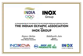 Inox Group signs sponsorship pact with Indian Olympic Association