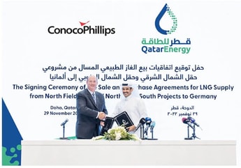 QatarEnergy and ConocoPhillips to ship 2Mtpa LNG to Germany