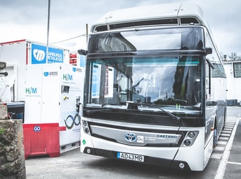 Carburos Metálicos completes hydrogen bus test in Galicia