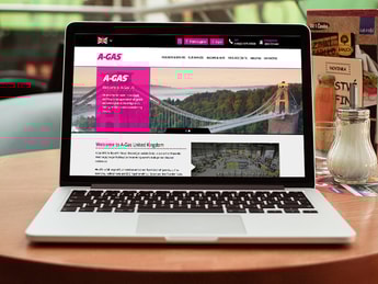 A-Gas launches new “user friendly” website for the UK
