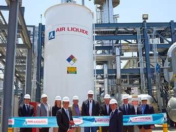 Air Liquide Industrial U.S. has commissioned a new state-of-the-art carbon dioxide liquefaction plant in California