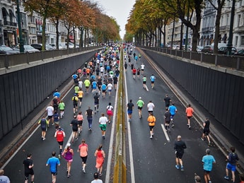 Airgas sponsors Boston Marathon by providing runners with oxygen