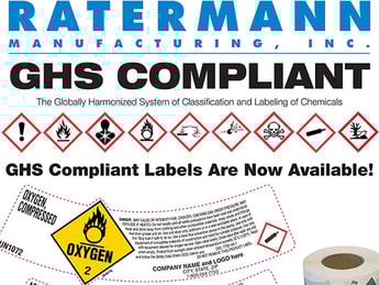 GHS compliant labels now available