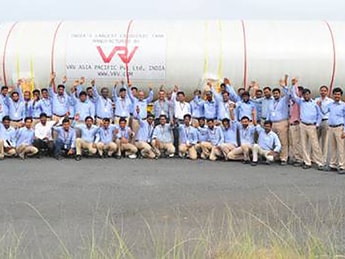 VRV builds India’s biggest tank
