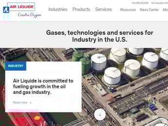 Air Liquide announces the launch of a new mobile-friendly US-focused website