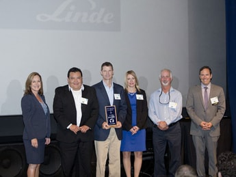 Southern California Edison and The Climate Registry have given Linde their Cool Planet Award for 2015