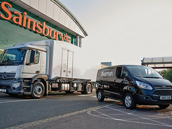 Sainsbury’s is world’s first to trial truck cooled by liquid nitrogen engine