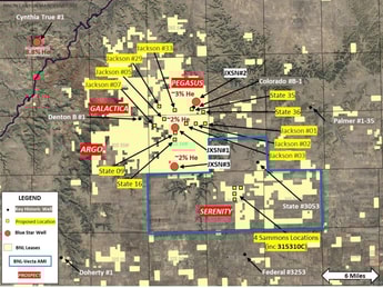 Blue Star Helium to hear on Galactica and Pegasus Colorado approvals