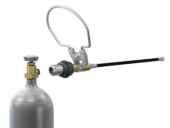New WEH connector for CO2 filling