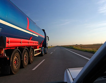 Total driving distance in 2016 for industrial gas tanker trucks: 127.61 million km