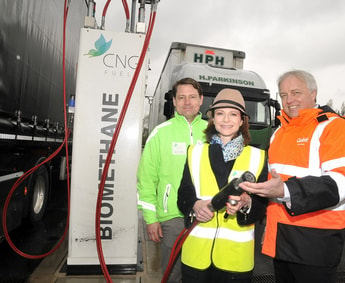 CNG refuelling site points way to decarbonised future