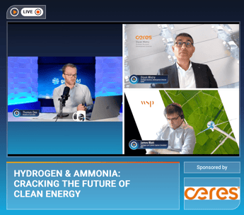 Hydrogen and ammonia gain from high efficiency electrolysis