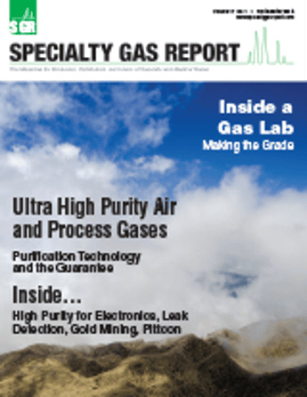 Specialty Gas Report Volume 17, No. 1 – First Quarter 2014