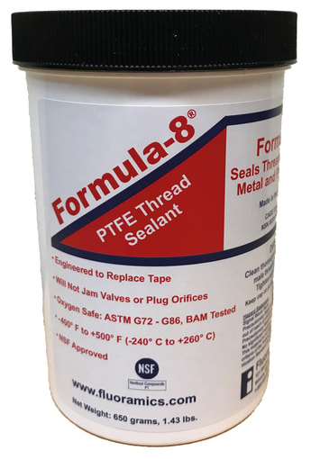 Fluoramics introduces larger Formula-8® thread sealant