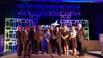 20170831 airgas representatives receive spirit aero systems 2017 indirect supplier of the year award