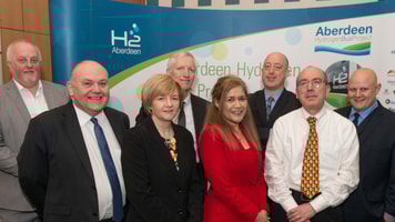 Aberdeen hydrogen week delegates