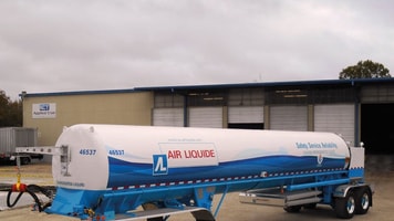 air liquide oxygen trailer