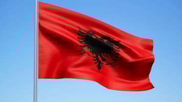 albania flag