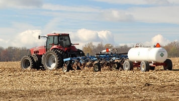 ammonia fertiliser farming