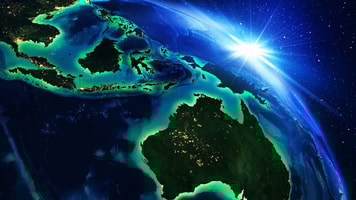 australia and indonesia