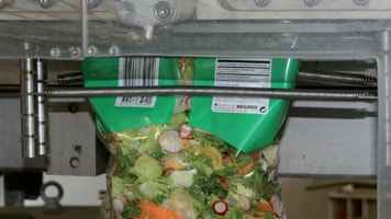 Bag of salad, food, MAP