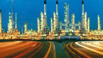 Bulk gas distribution