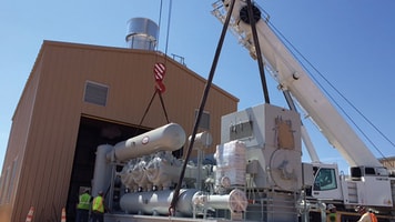 central compressor install