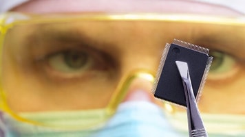 Chip wafer inspection electronics