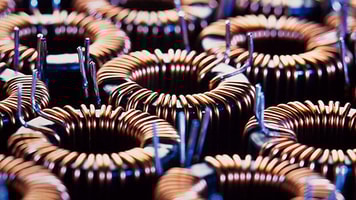 Copper wires metal