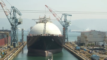 LNG shipyard