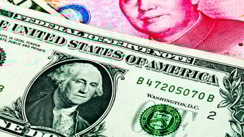 US China dollars money finance