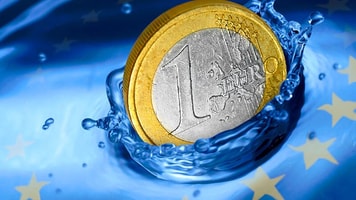 Euro currency financial