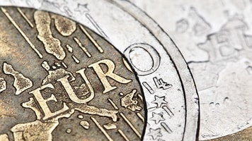 Financial Euro currency