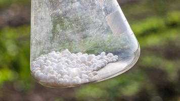 Fertiliser ammonia sample