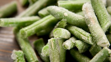 Food, frozen, beans, vegetables