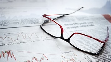 Finance statistics chart