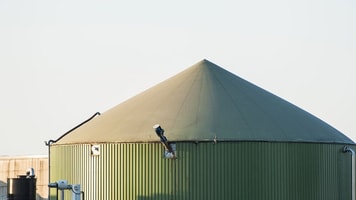 Green, Tank for biomass, to-produce biogas