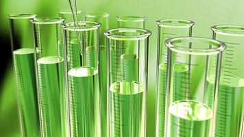 Green test tubes biofuel