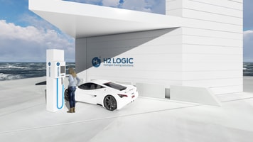 H2 logic car 200 dispenser