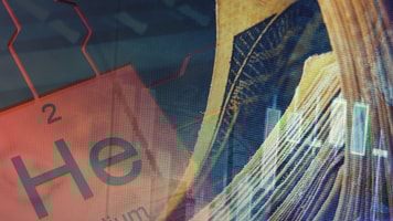 helium symbol and dollar