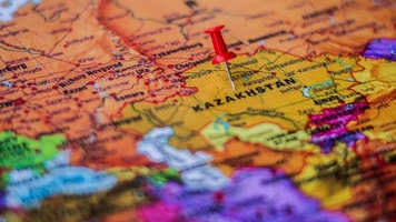 Kazakhstan-map