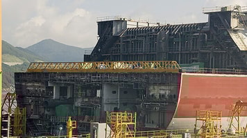 LNG boat building