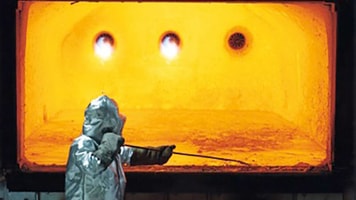 Linde-Aluminium-melting