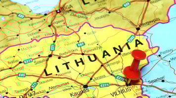 Lithuania-Vilnius-map