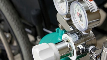 Medical oxygen cylinders